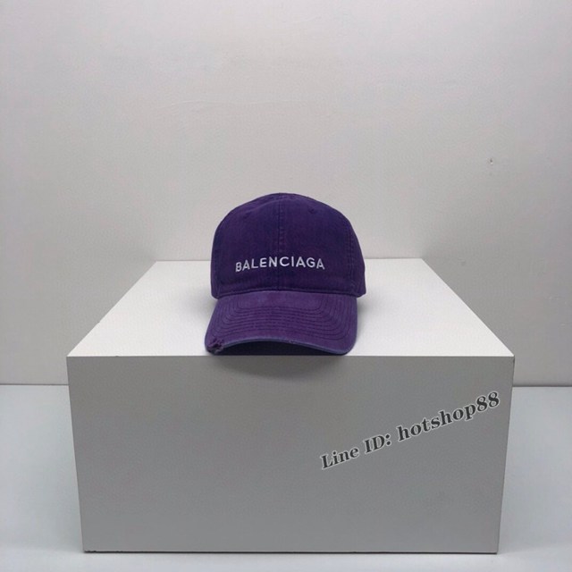 Balenciaga專櫃新款巴黎世家百搭款男女通用棒球帽鴨舌帽 mmyj3472